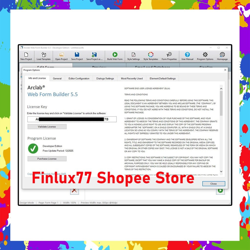 [SELF REDEEM] Arclab Web Form Builder 5.5.11 Latest 2025 Lifetime For Windows