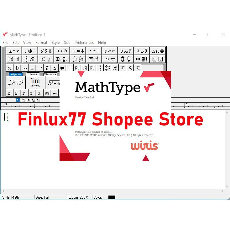 [SELF REDEEM] MathType 7.9.1 Latest 2025 Lifetime For Windows