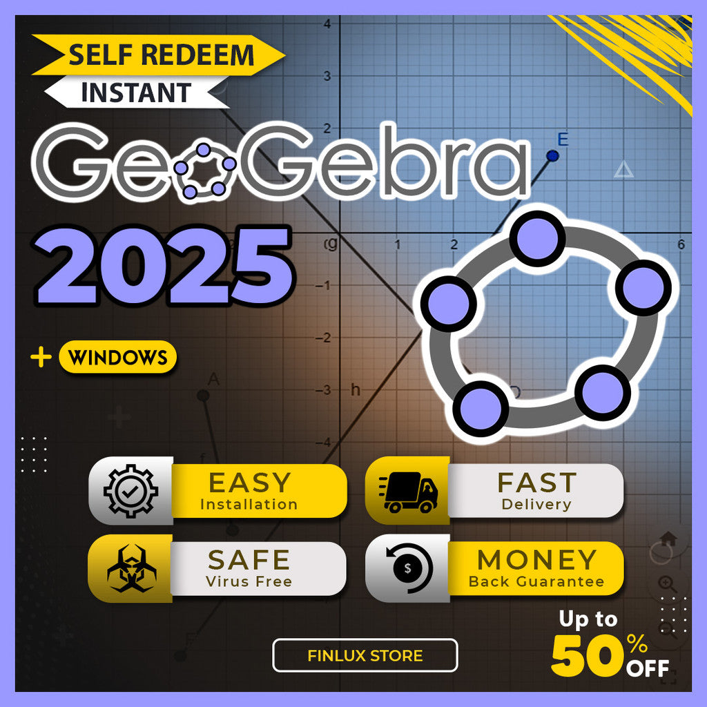 [SELF REDEEM] GeoGebra 6.0.889 Latest 2025 Lifetime For Windows