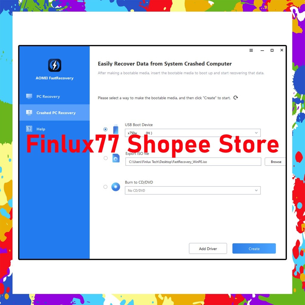 [SELF REDEEM] AOMEI FastRecovery v3.0 Latest 2024 Lifetime For Windows