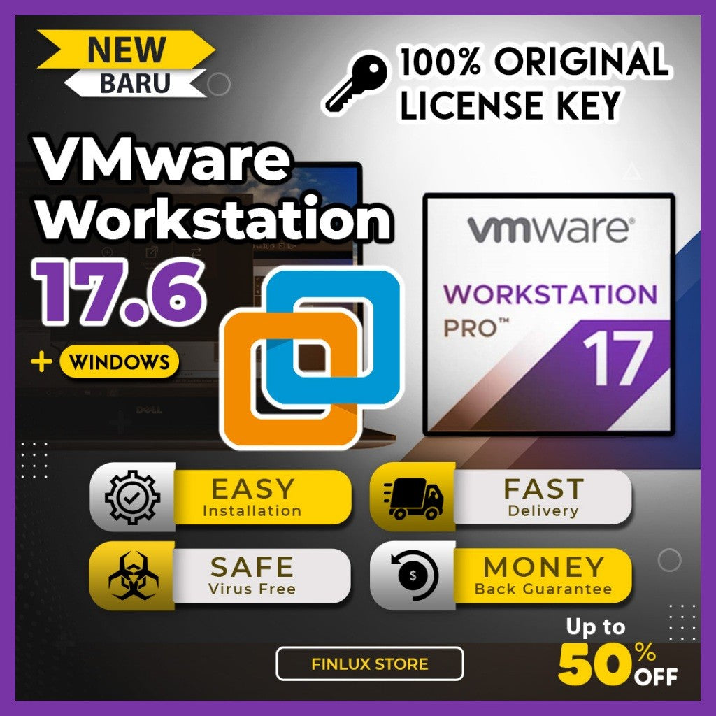 VMware Workstation Pro 17.6.4 KEY ACTIVATION Latest 2025 Lifetime For Windows (64-bit)
