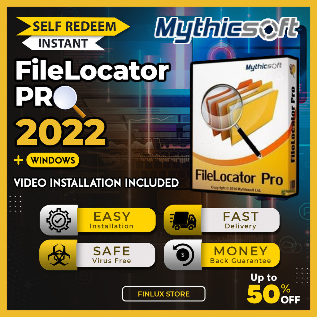 [SELF REDEEM] FileLocator Pro 2022 Build 3389 Lifetime For Windows | File Locator Pro (64-Bit)