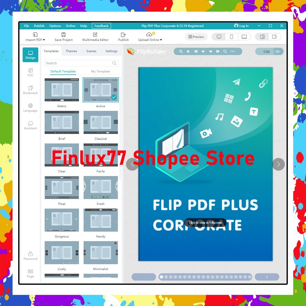 [SELF REDEEM] Flip PDF Pro 2025 v7.6.5 Full Version Lifetime For Windows