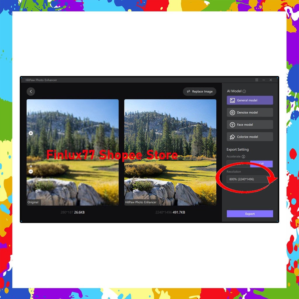 [SELF REDEEM] HitPaw Photo Enhancer v2.2.3.2 Latest 2023 Lifetime For Win & McOS (64-Bit)
