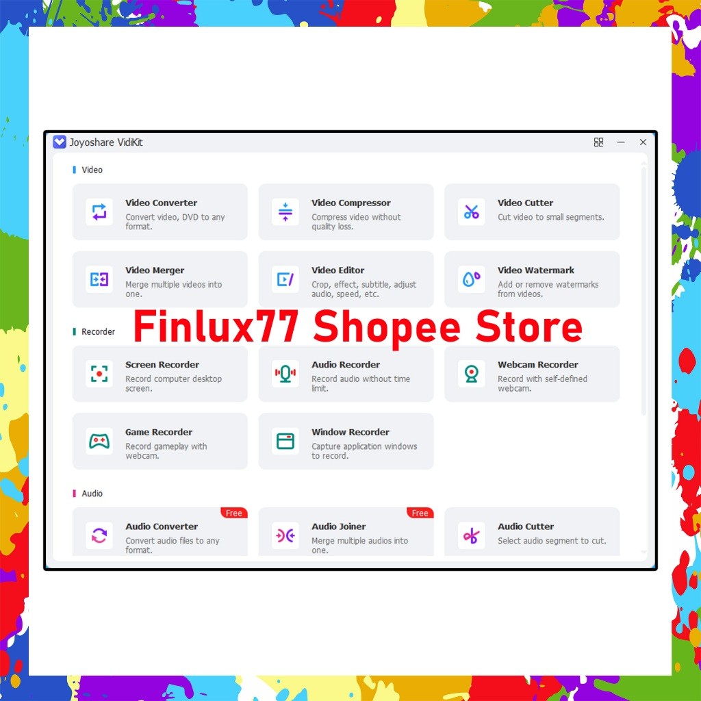 [SELF REDEEM] Joyoshare VidiKit v2.7.0 Latest 2025 Lifetime For Windows