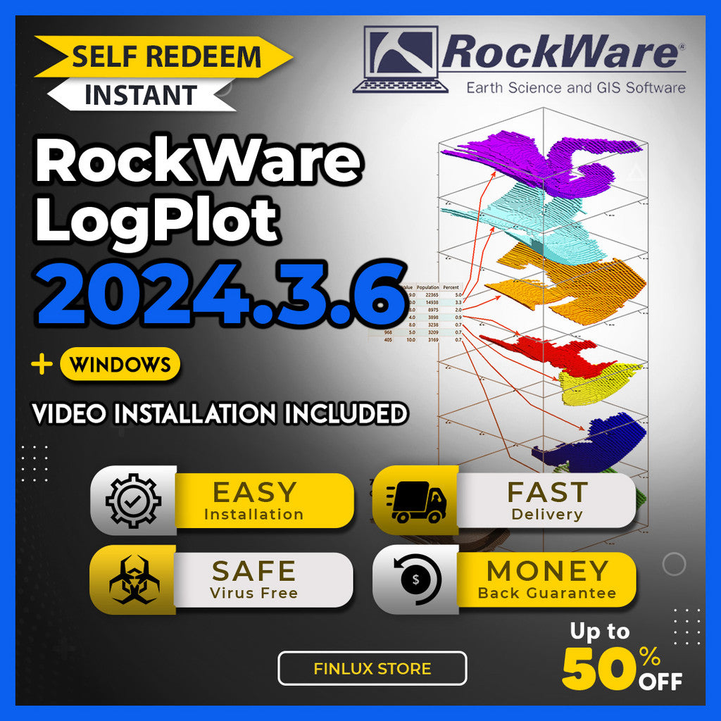 [SELF REDEEM] RockWare LogPlot 2024.3.6 Latest 2024 Lifetime For Windows