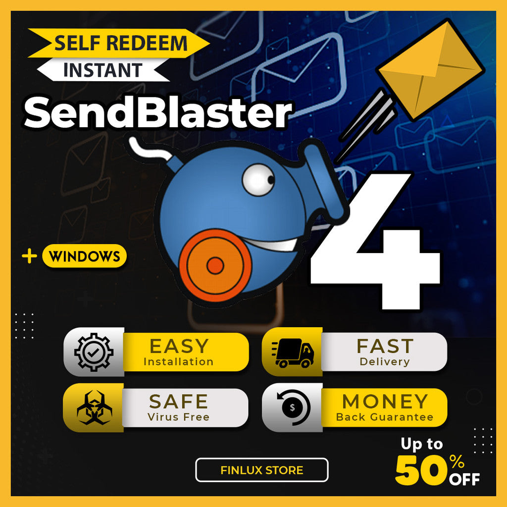 [SELF REDEEM] Sendblaster Pro Edition 4.4.2 Latest Lifetime For Windows