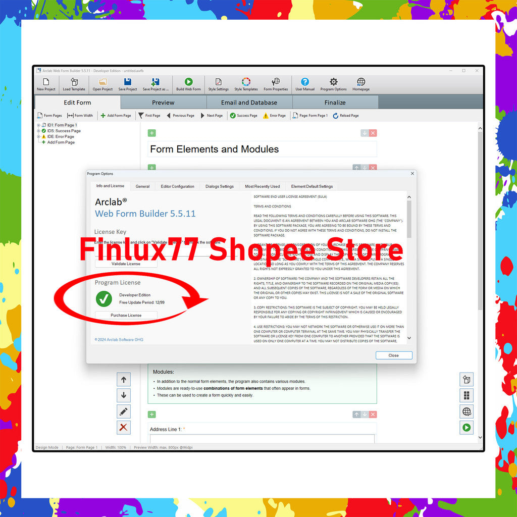 [SELF REDEEM] Arclab Web Form Builder 5.5.11 Latest 2025 Lifetime For Windows