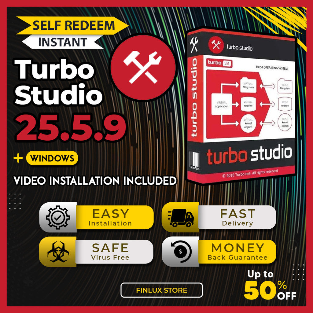 [SELF REDEEM] Turbo Studio v25.5.9 Latest 2025 Lifetime For Windows