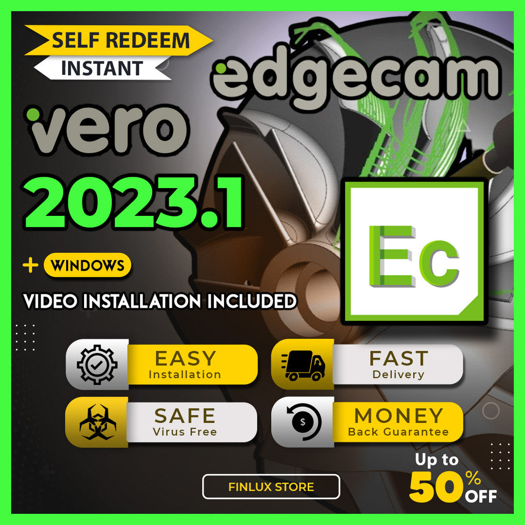 [SELF REDEEM] Vero EDGECAM v2023.1 Latest Lifetime For Windows (64-Bit)