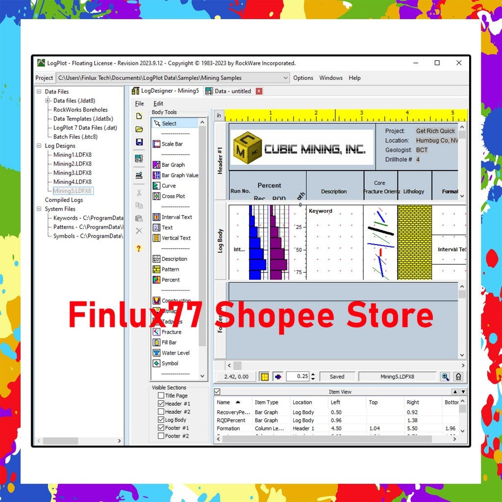 [SELF REDEEM] RockWare LogPlot 2024.3.6 Latest 2024 Lifetime For Windows