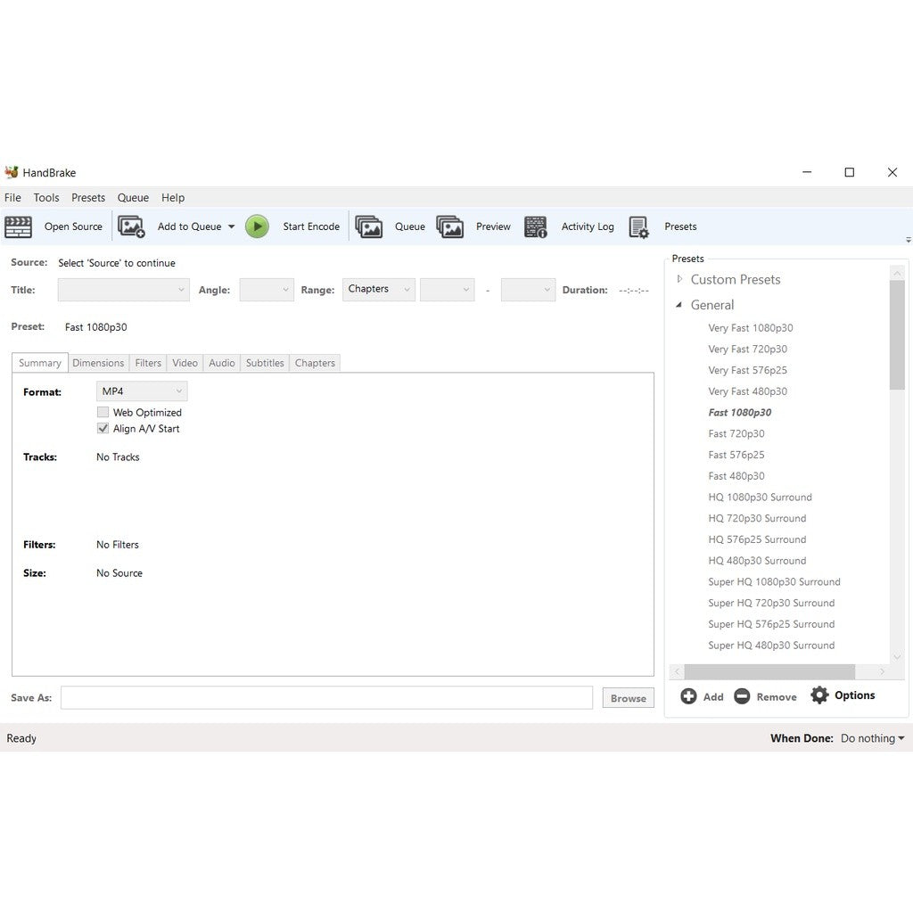 [SELF REDEEM] HandBrake v1.10.1 (Video Transcoder) Latest Lifetime For Win & McOS