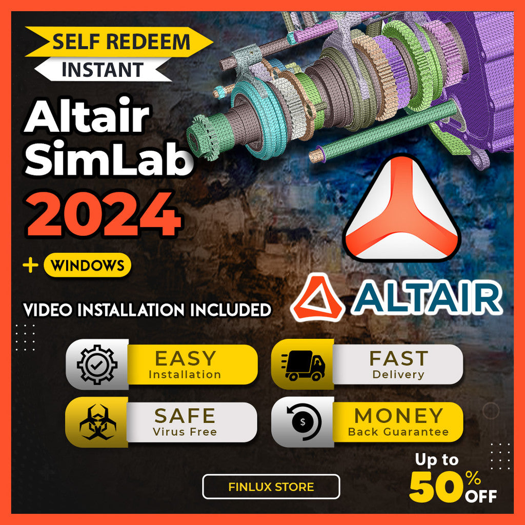 [SELF REDEEM] Altair SimLab 2024.0 Latest 2024 Lifetime For Windows (64-Bit)