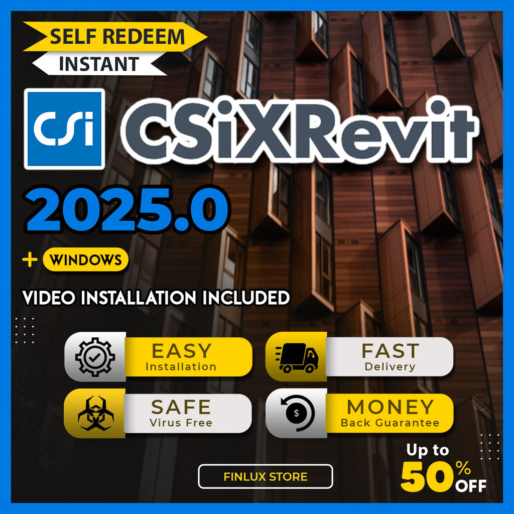 [SELF REDEEM] CSIxRevit 2025 v2025.0 Latest For Windows (64-Bit)