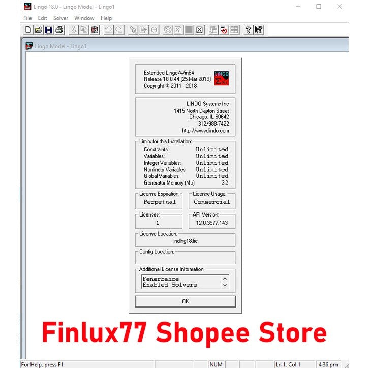 [SELF REDEEM] Lindo LINGO 18.0.44 Latest Lifetime For Windows (64-Bit)