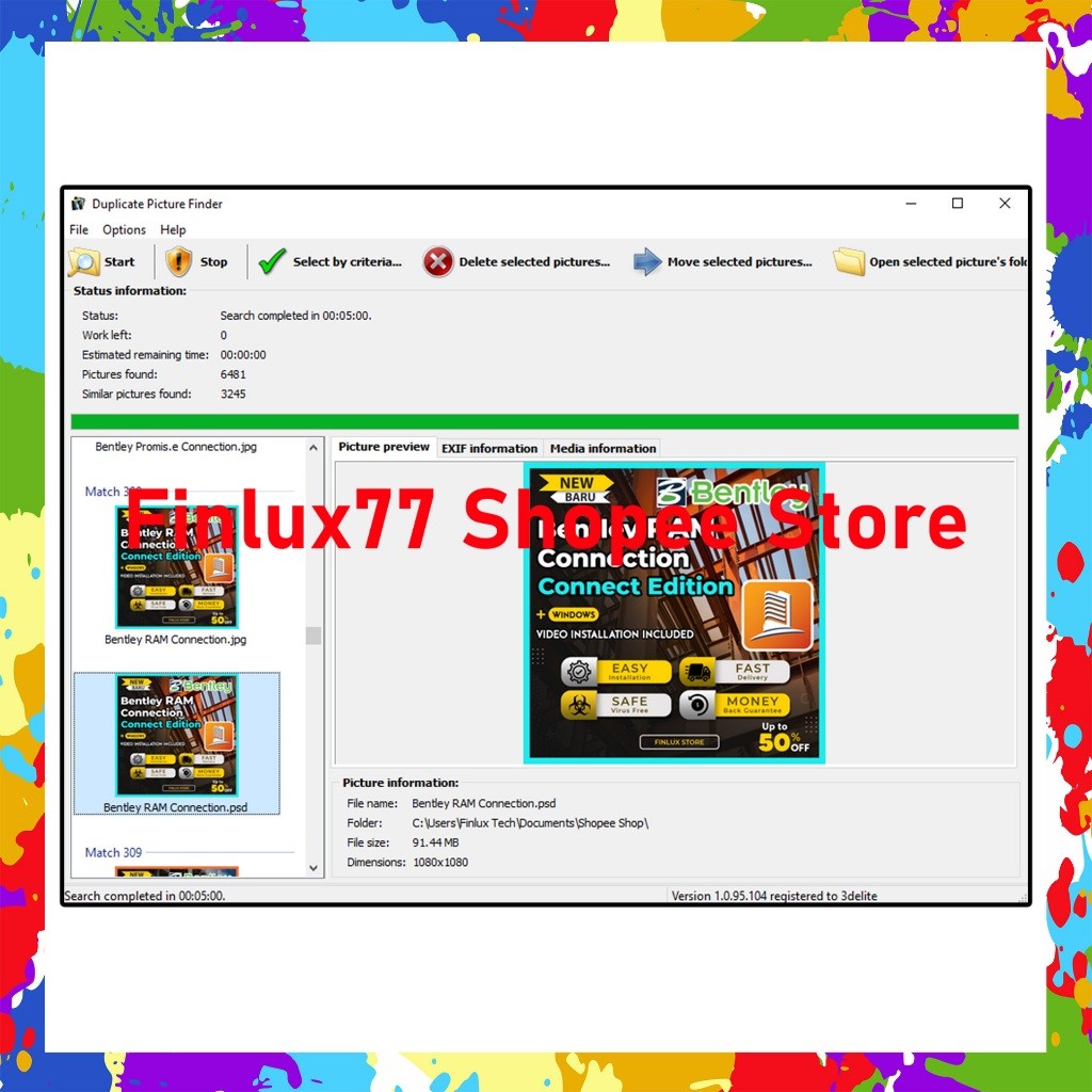 [SELF REDEEM] 3delite Duplicate Picture Finder v1.0.102 Latest 2025 Lifetime For Windows