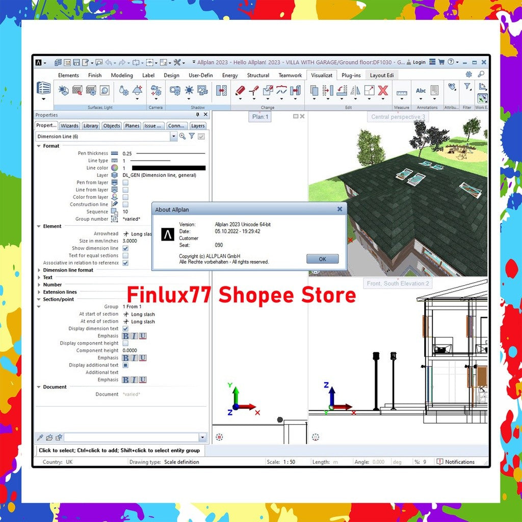 [SELF REDEEM] Nemetschek Allplan 2024 | Allplan Bridge Latest Lifetime For Windows (64-Bit)