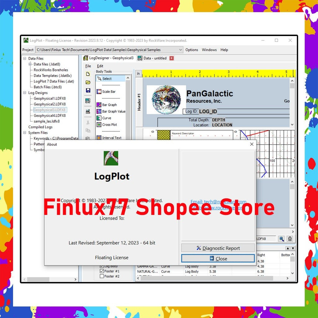 [SELF REDEEM] RockWare LogPlot 2024.3.6 Latest 2024 Lifetime For Windows