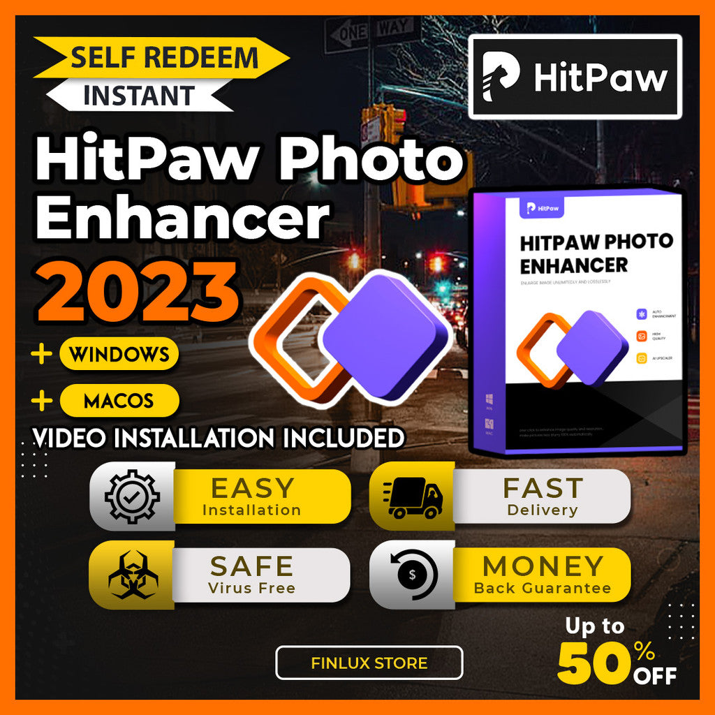[SELF REDEEM] HitPaw Photo Enhancer v2.2.3.2 Latest 2023 Lifetime For Win & McOS (64-Bit)
