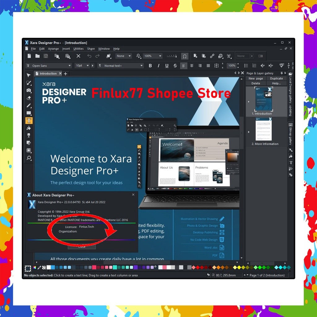 [SELF REDEEM] Xara Designer Pro Plus v25.0 Lifetime For Windows (64-Bit ONLY)