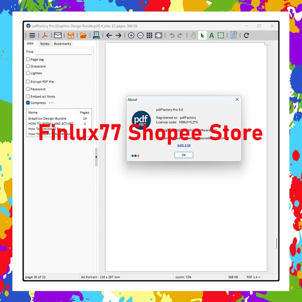 [SELF REDEEM] pdfFactory Pro v9.12 Latest 2025 Lifetime For Windows