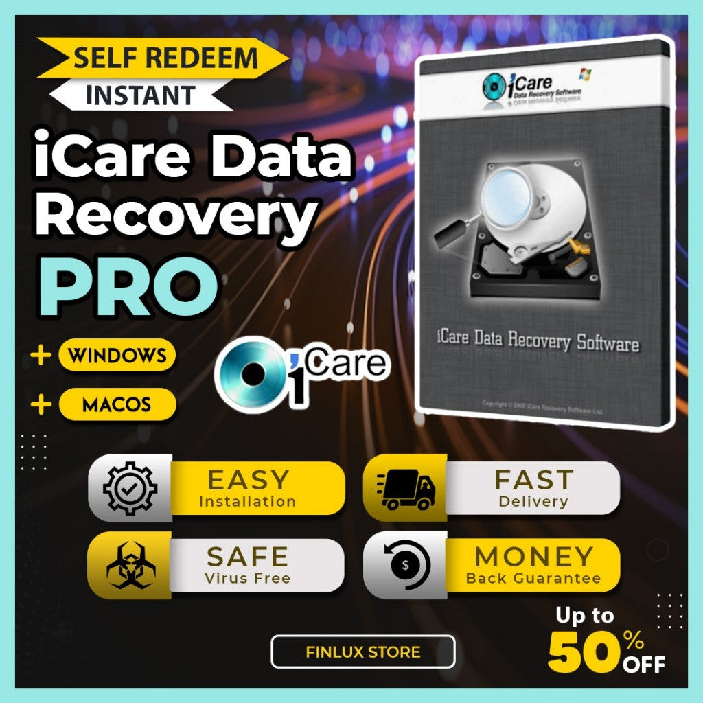 [SELF REDEEM] iCare Data Recovery Pro v9.0.0.9 Latest 2025 RAW Recovery Lifetime For Windows & McOS
