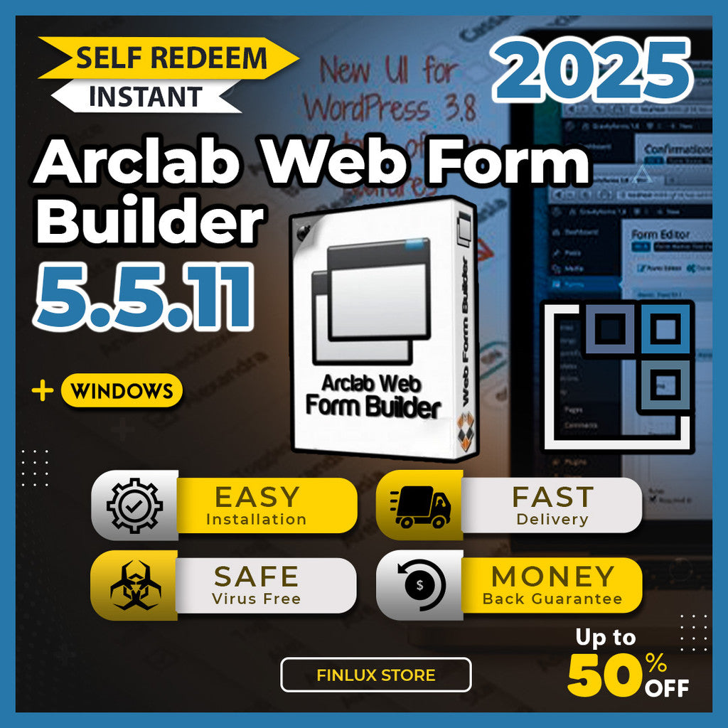 [SELF REDEEM] Arclab Web Form Builder 5.5.11 Latest 2025 Lifetime For Windows