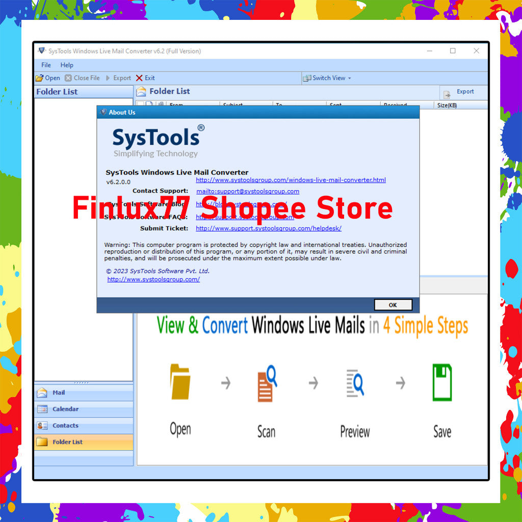 [SELF REDEEM] SysTools Windows Live Mail Converter v7.0 Latest 2025 Lifetime For Windows