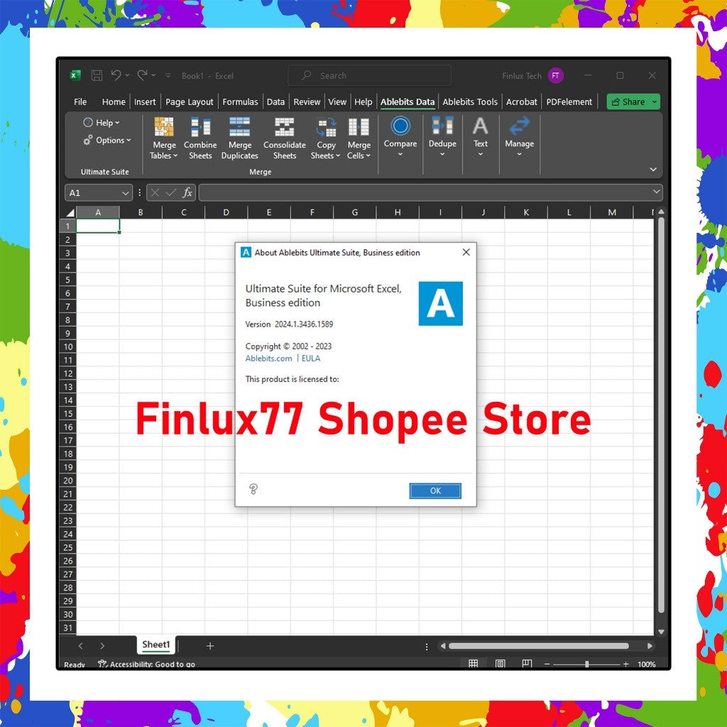 [SELF REDEEM] AbleBits Ultimate Suite for Excel Business Edition v2024.2 Latest Lifetime For Windows (64-Bit)