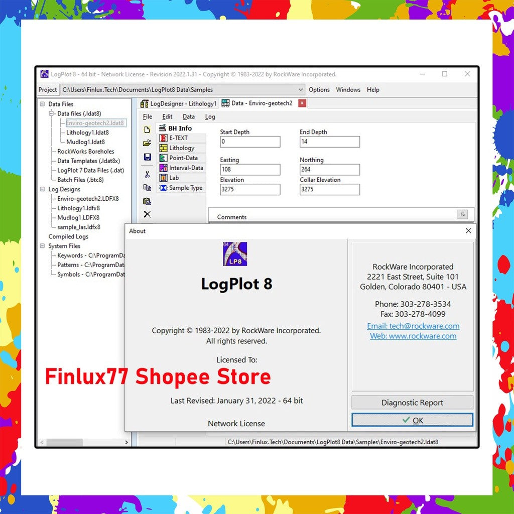 [SELF REDEEM] RockWare LogPlot 2024.3.6 Latest 2024 Lifetime For Windows