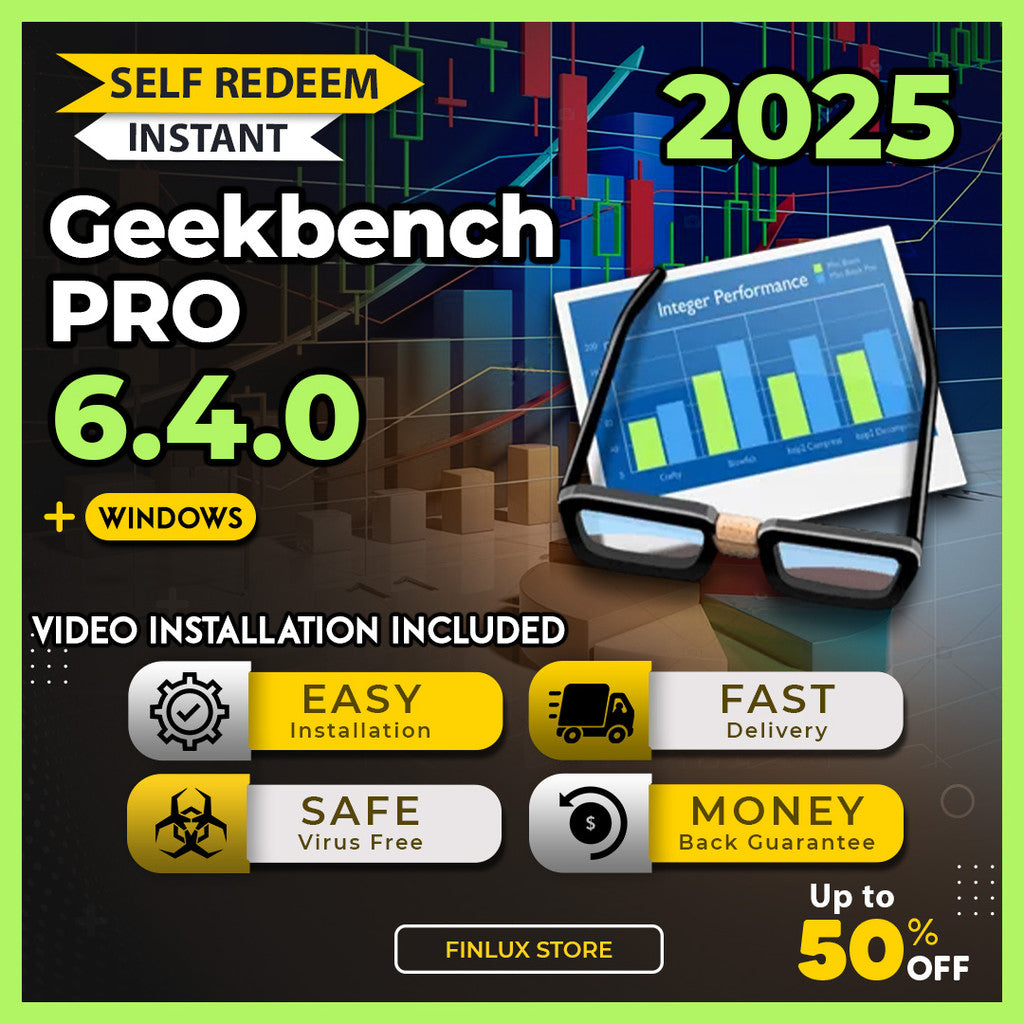 [SELF REDEEM] Geekbench 6 Pro v6.4 Latest 2025 Lifetime For Windows