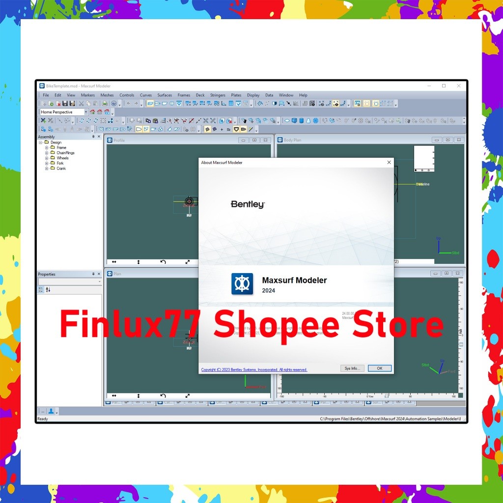 [SELF REDEEM] Bentley Maxsurf Multiframe v25.00 Latest 2025 Lifetime For Windows (64-Bit)