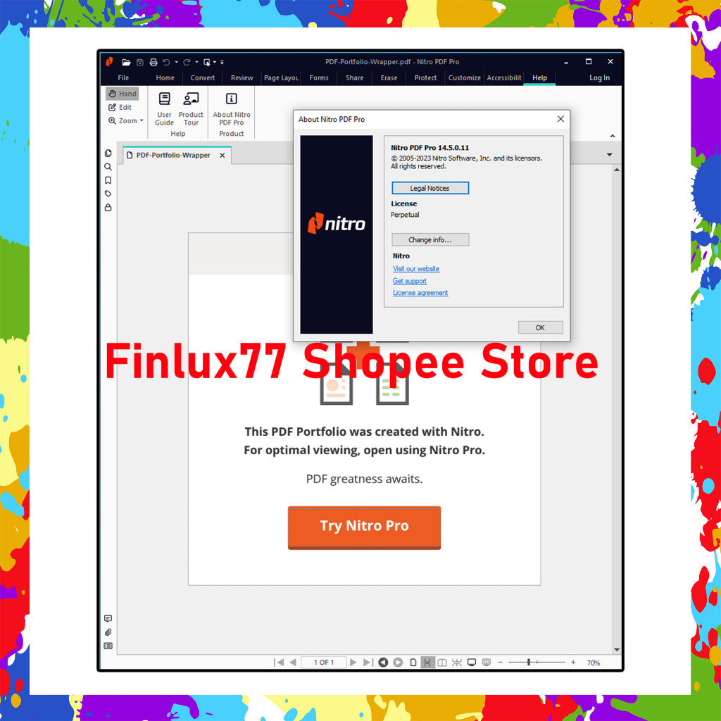 [SELF REDEEM] Nitro Pro Enterprise PDF v14.41 Latest 2025 Lifetime For Win & McOS