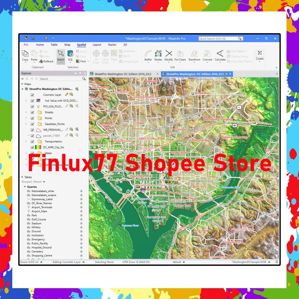 [SELF REDEEM] Pitney Bowes MapInfo Pro v2023.142 Latest Update 2023 Lifetime For Windows (64-Bit ONLY)