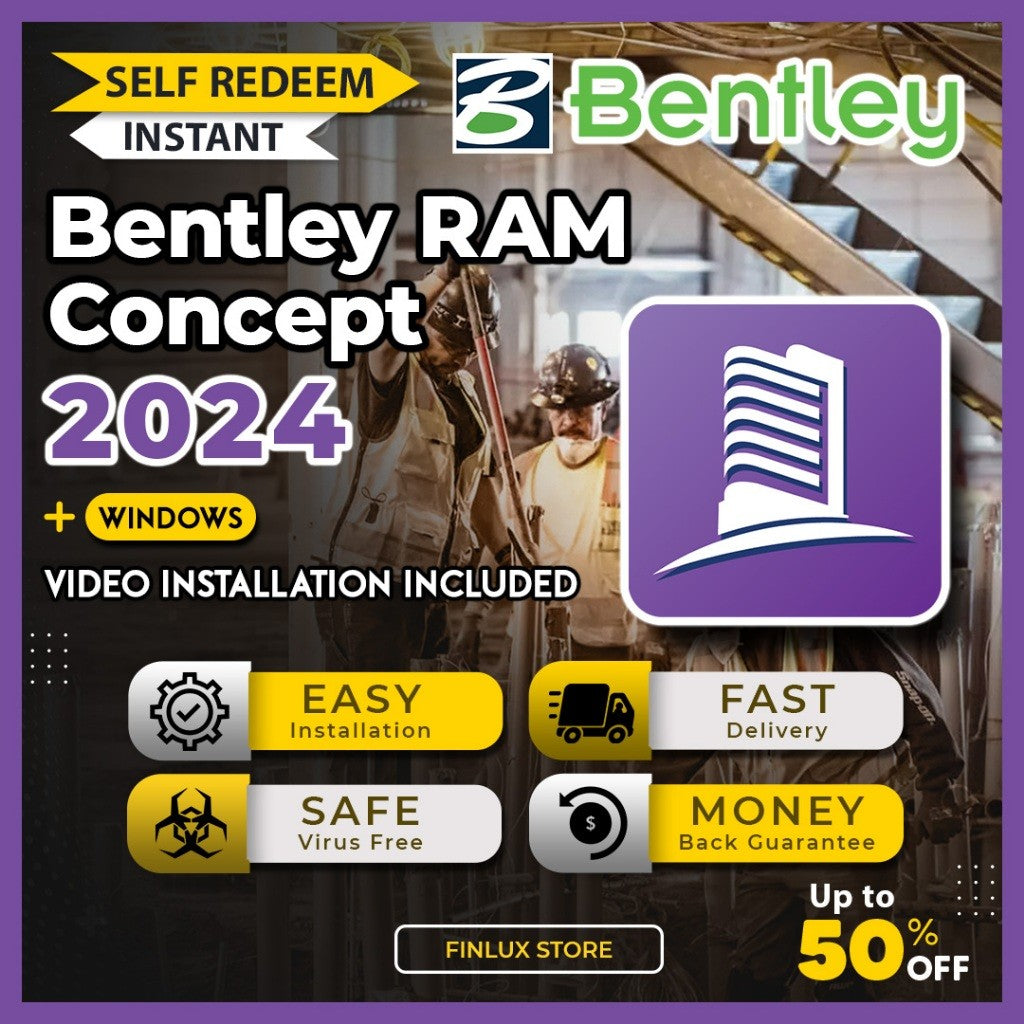 [SELF REDEEM] Bentley RAM Concept 2024 v24.00.93 Latest Lifetime For Windows (64-Bit)