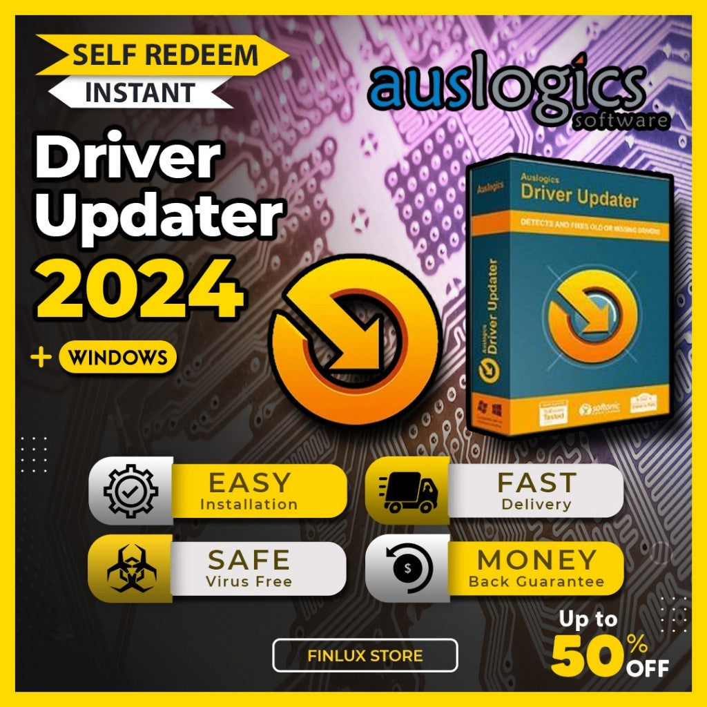 [SELF REDEEM] Auslogics Driver Updater v2.0.0 Latest 2024 Lifetime For Windows