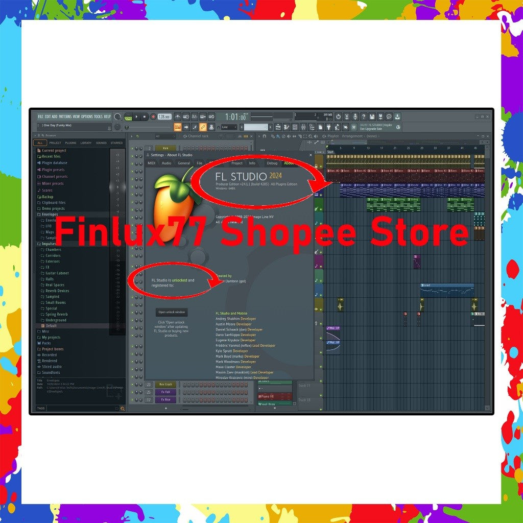 [SELF REDEEM] FL Studio Producer Edition v25.1.6 + Signature Bundle [100GB VST Plugins] Latest Update 2024 Lifetime