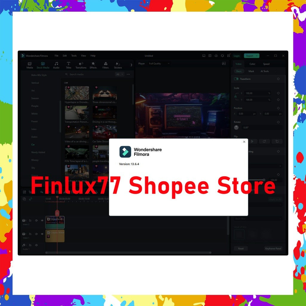 [SELF REDEEM] Filmora 14.9 Latest 2025 Lifetime For Win & McOS (64-Bit)