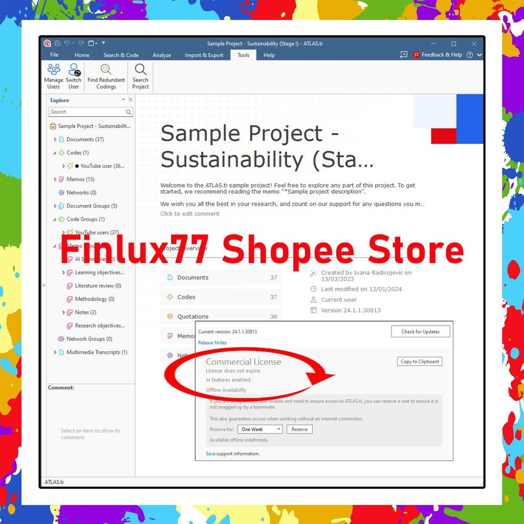 [SELF REDEEM] ATLAS.ti 24.1.1 Latest 2024 Lifetime For Windows