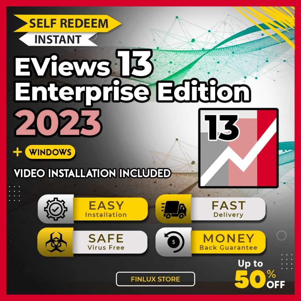 [SELF REDEEM] EViews 13 Enterprise Edition 2023 Lifetime For Windows