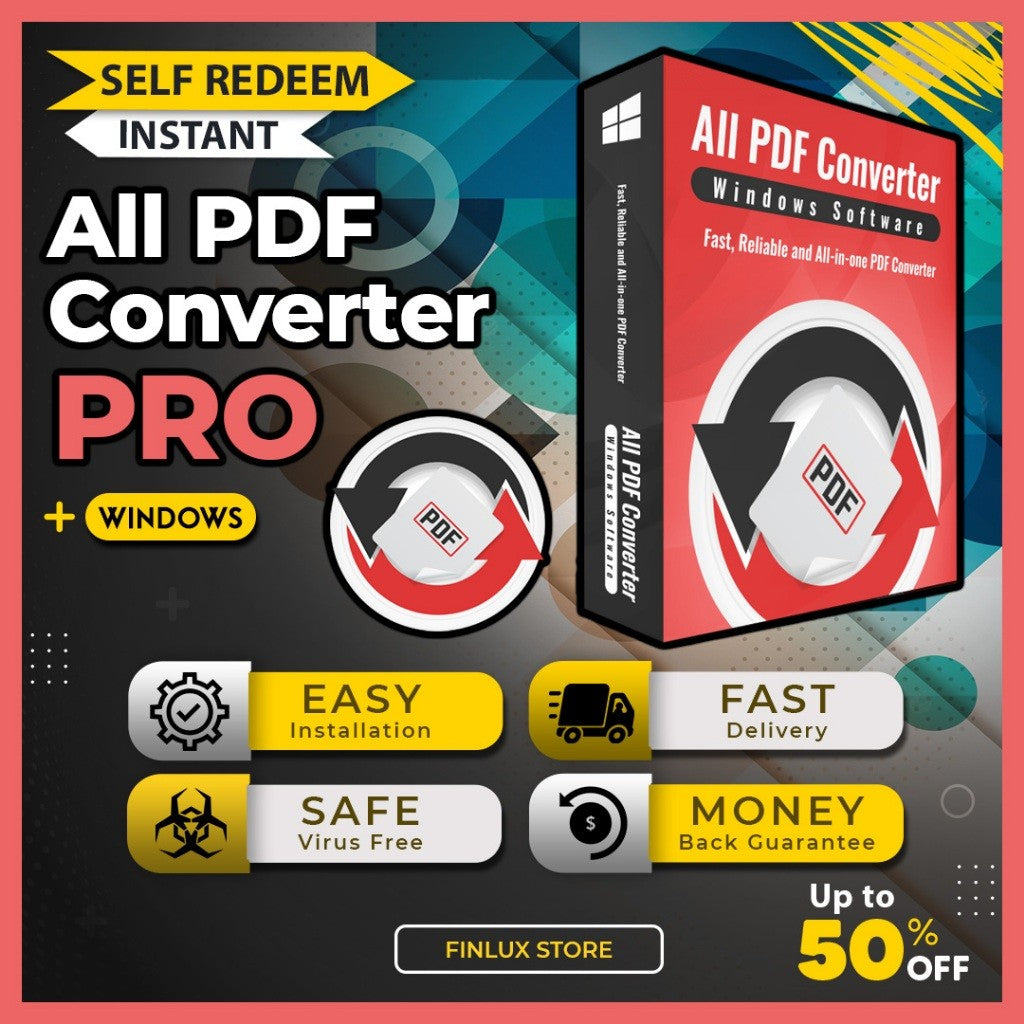 [SELF REDEEM] All PDF Converter Pro v4.2.3.2 Latest 2020 Lifetime For Win