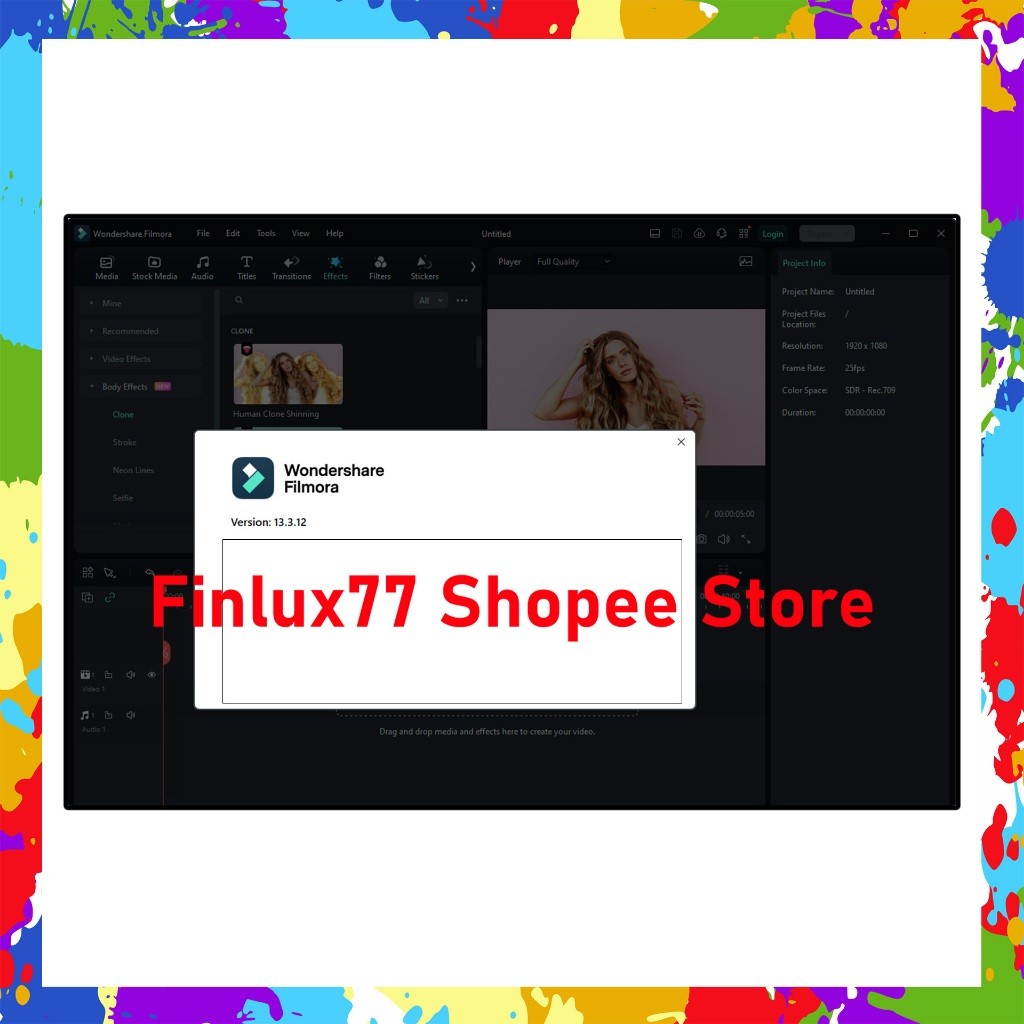 [SELF REDEEM] Filmora 14.9 Latest 2025 Lifetime For Win & McOS (64-Bit)