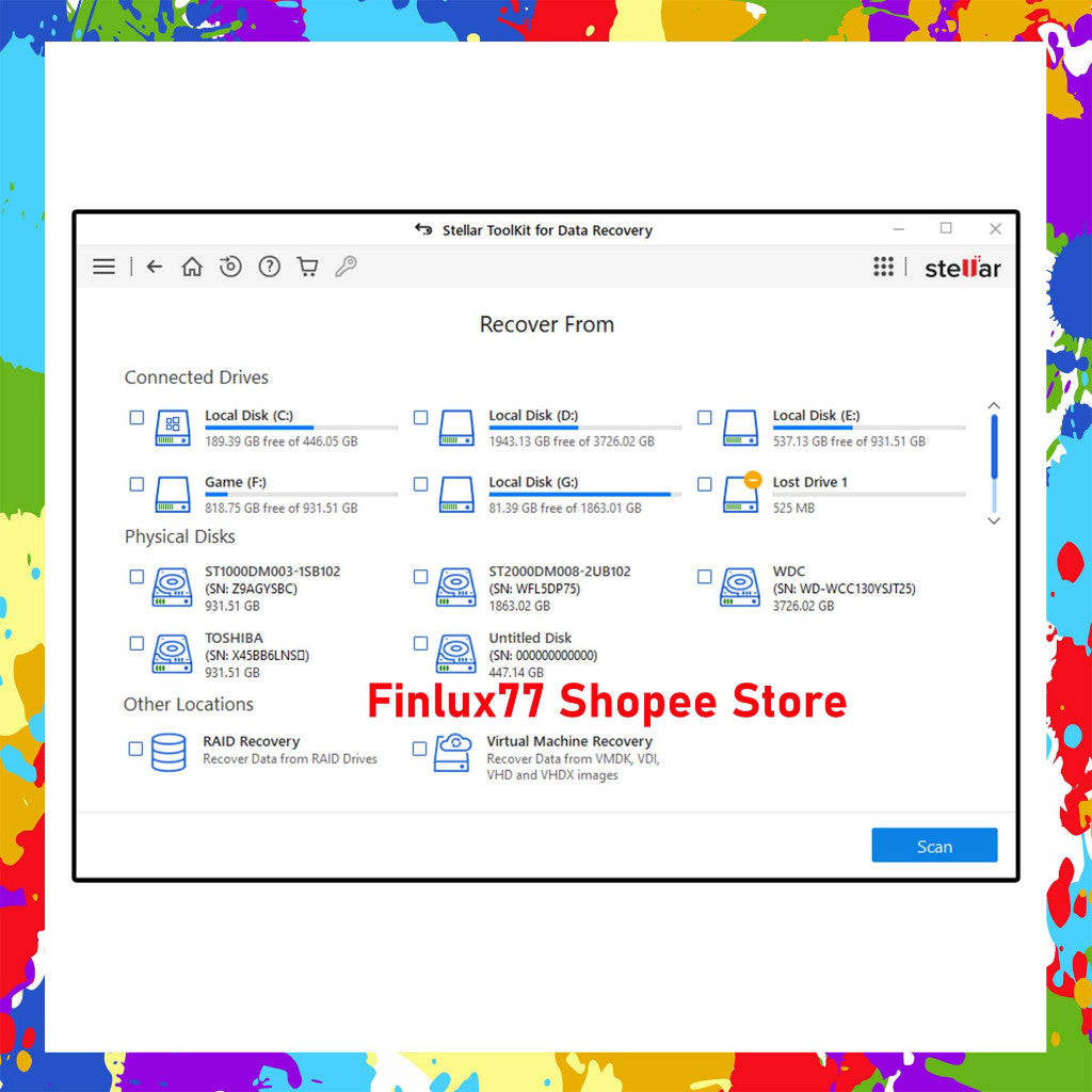 [SELF REDEEM] Stellar Data Recovery Pro v12.3 Latest 2025 Lifetime For Windows