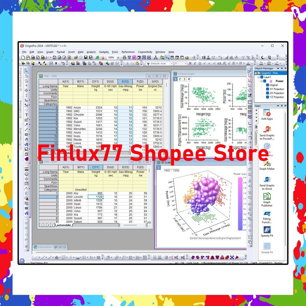 [SELF REDEEM] OriginLab OriginPro 2025 v10.2 Lifetime For Windows | Origin Lab Origin Pro