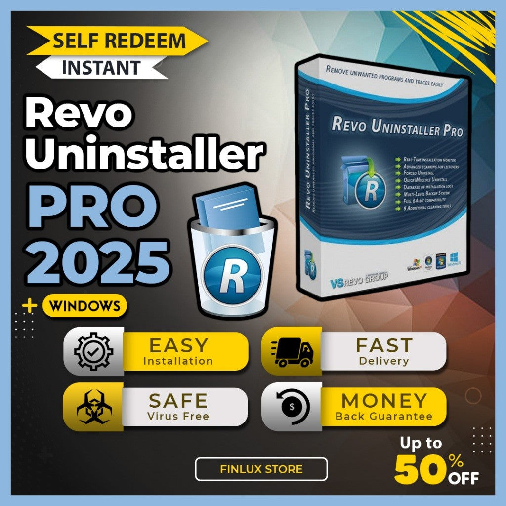 [SELF REDEEM] Revo Uninstaller Pro v5.4.0 Latest 2025 Lifetime For Windows
