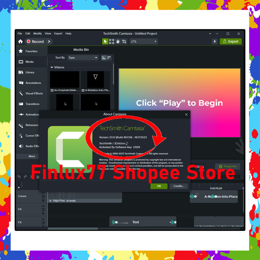 [SELF REDEEM] TechSmith Camtasia 2025 v25.2 Latest Lifetime For Windows & McOS (64-bit)
