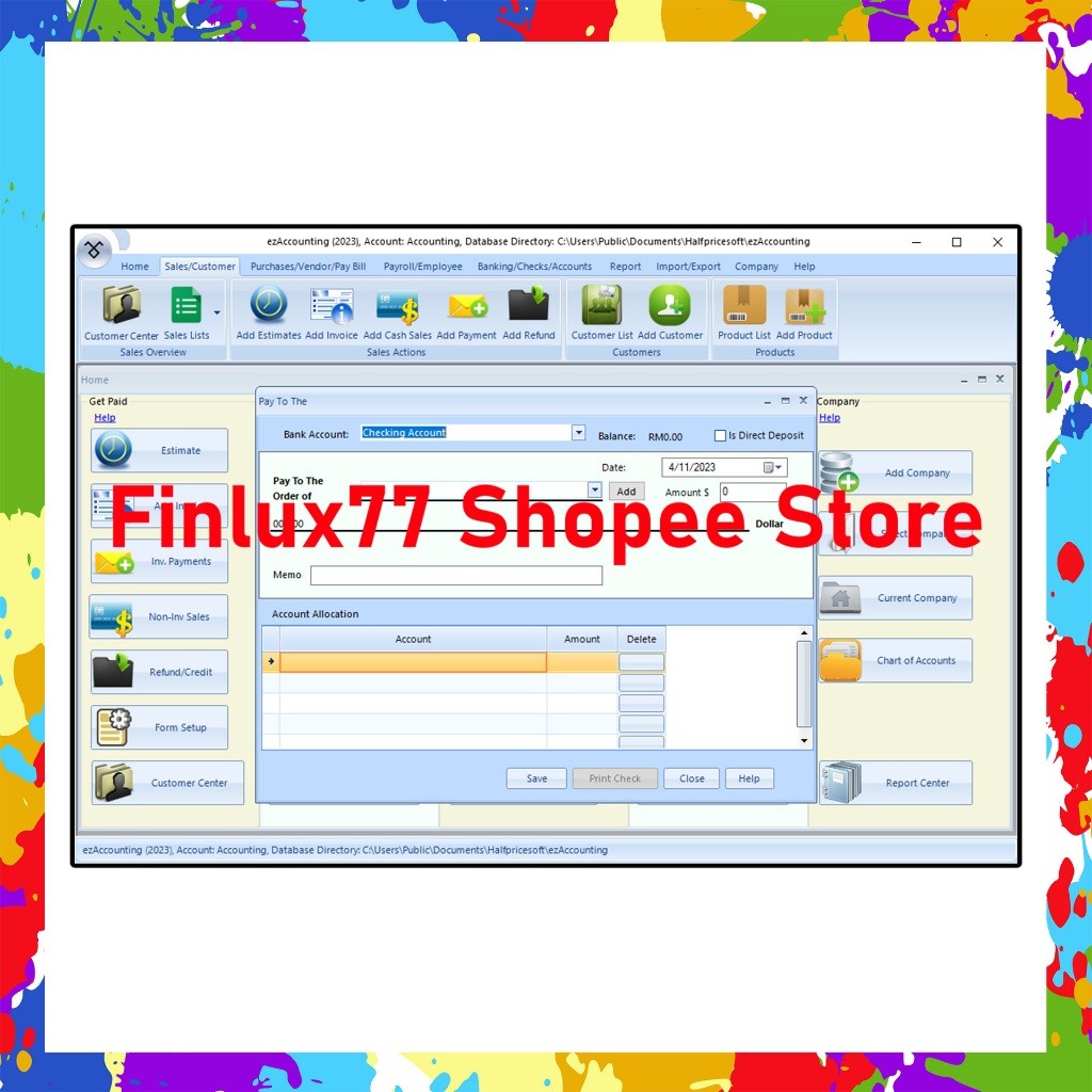 [SELF REDEEM] ezAccounting v3.15 Latest 2025 Lifetime For Windows