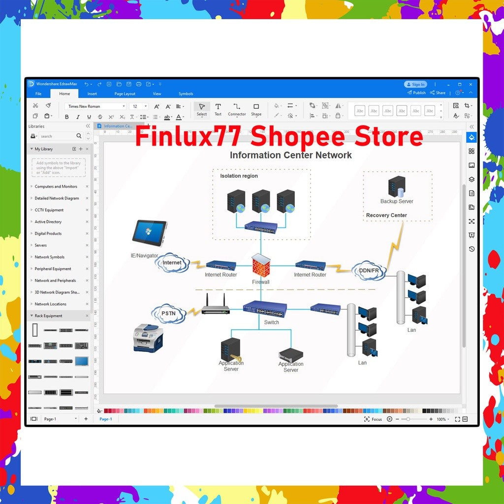 [SELF REDEEM] Edraw Max v14.5.4 ULTIMATE Edition Latest 2025 Lifetime For Windows