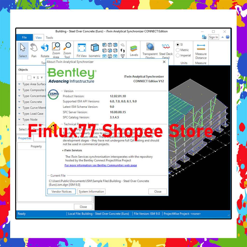 [SELF REDEEM] Bentley RAM Structural System v25.00 Latest 2025 Lifetime For Windows (64-Bit) | iTwin Analytical
