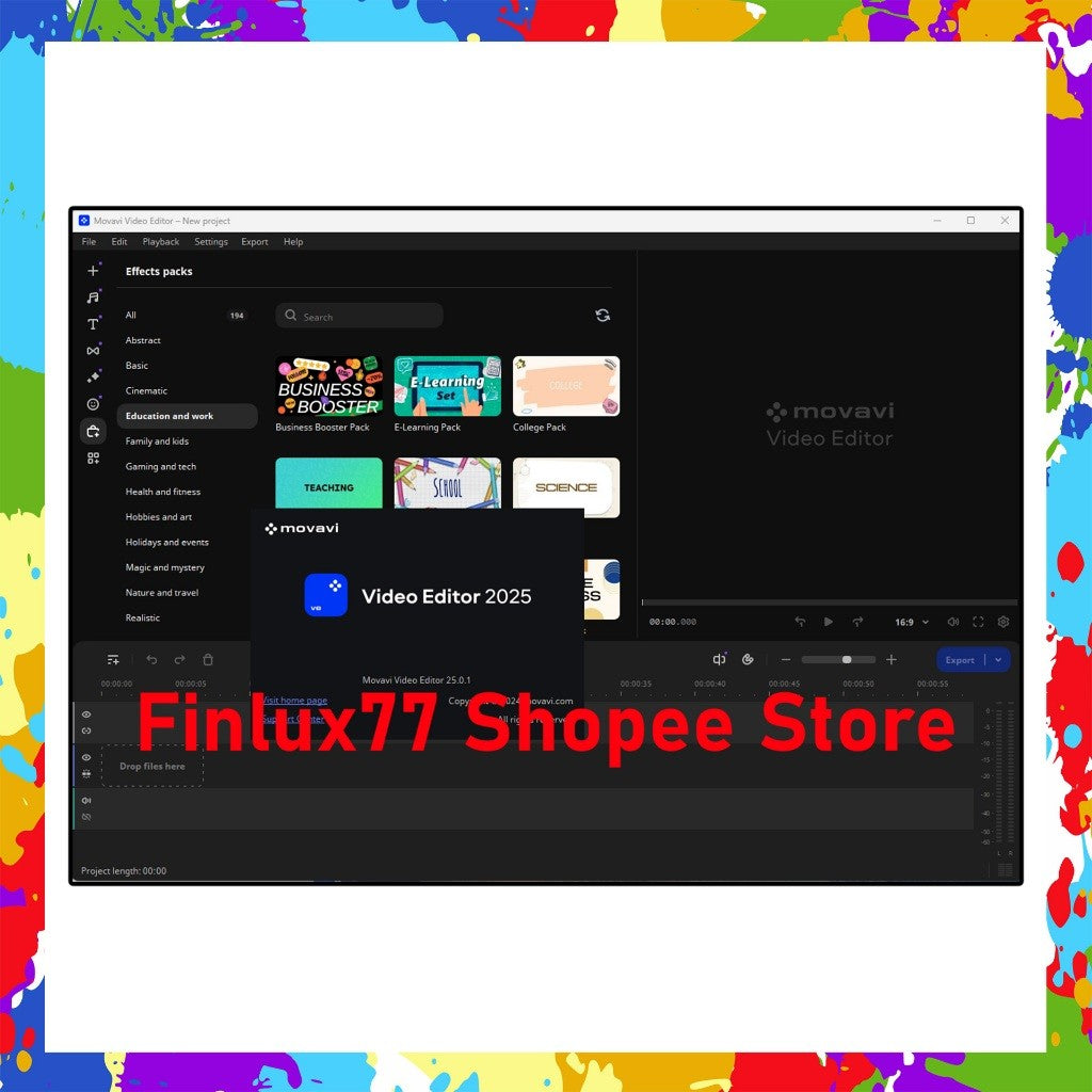[SELF REDEEM] Movavi Video Editor Plus v25.3 Latest 2025 Lifetime For Windows (64-Bit)